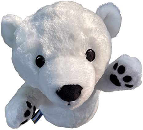 dinofactory Anagom Golf Head Cover Polar Bear Driver Headcover with Lovely Paw