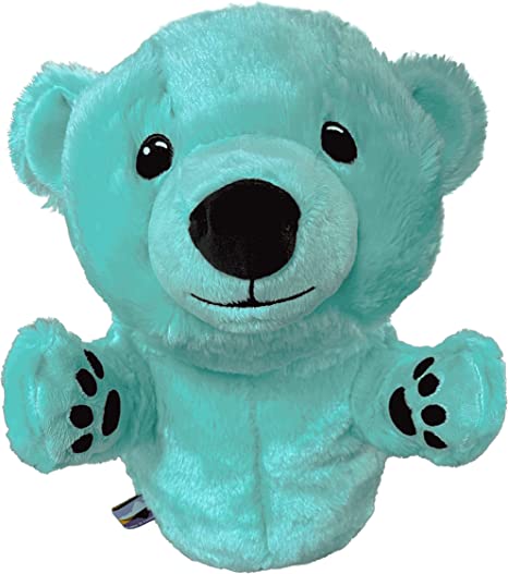 dinofactory Anagom Golf Head Cover Polar Bear Driver Headcover with Lovely Paw