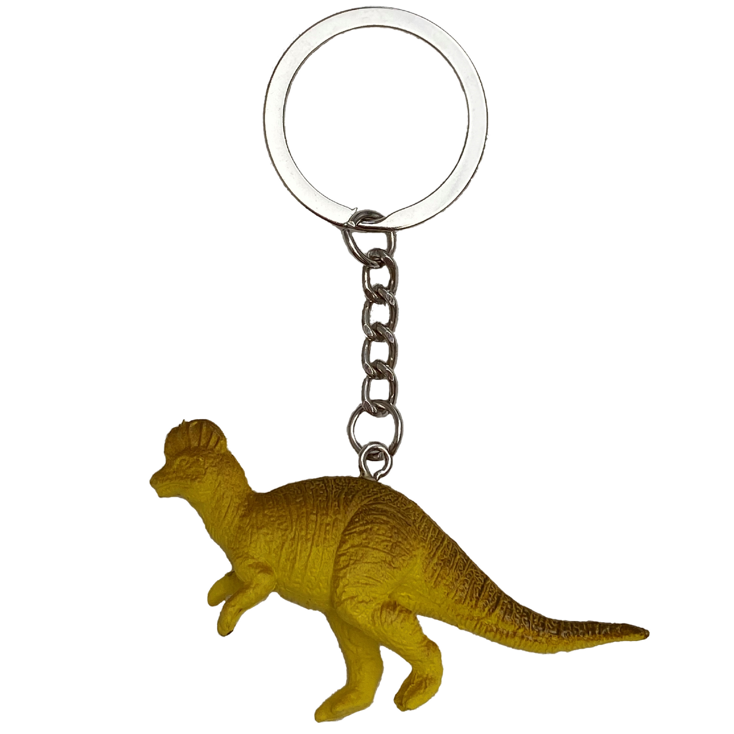 dinofactory 5 Pcs Dinosaur Key Rings With Mini Figures for Kids