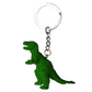 dinofactory 5 Pcs Dinosaur Key Rings With Mini Figures for Kids