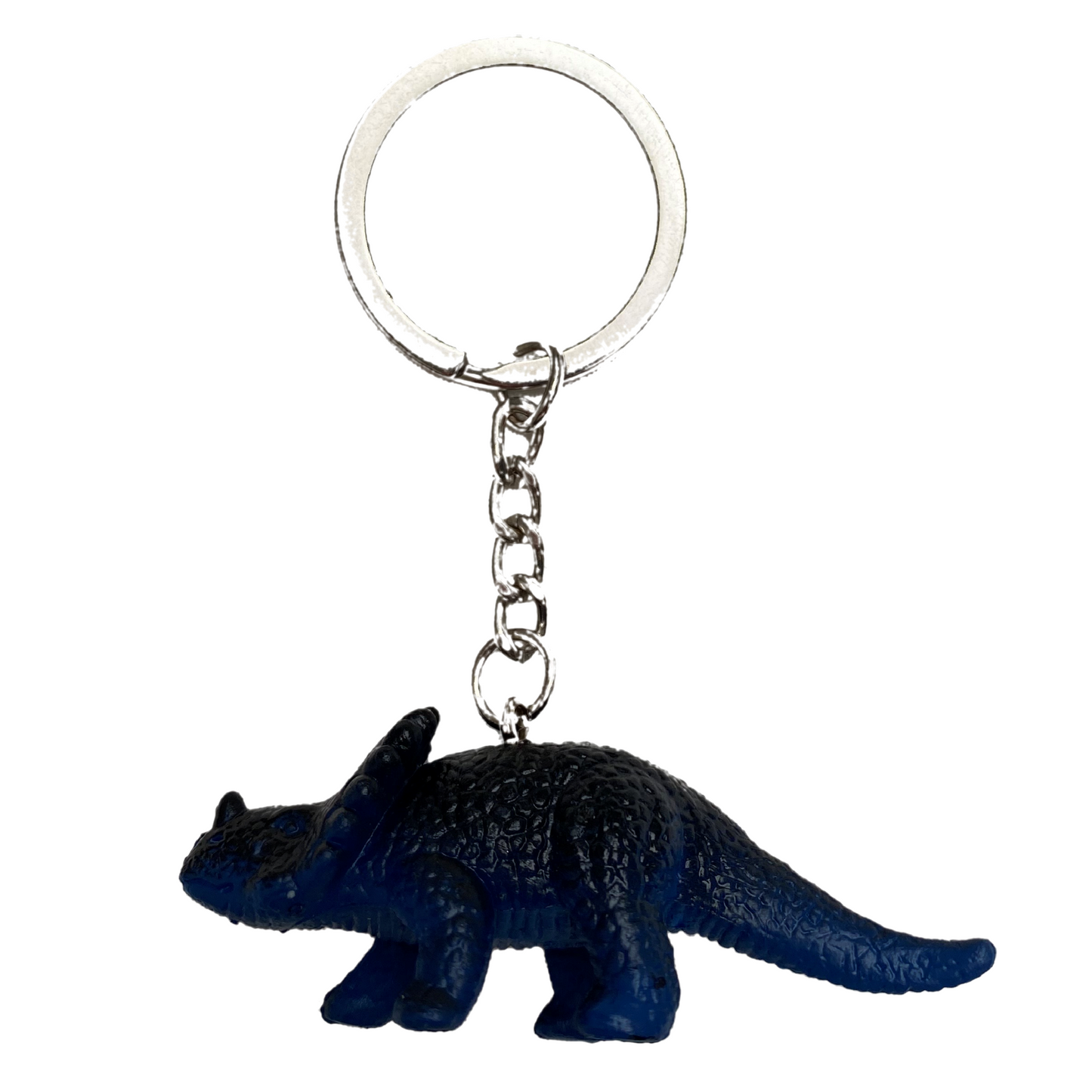 dinofactory 5 Pcs Dinosaur Key Rings With Mini Figures for Kids