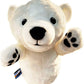 dinofactory polar bear golf driver headcover front view